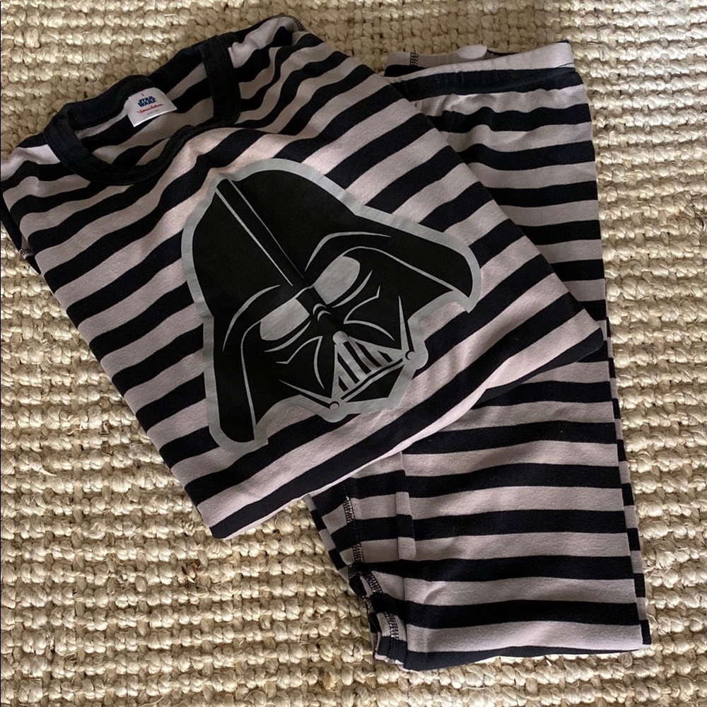 Hanna Andersson Star Wars Darth Vader pajama set